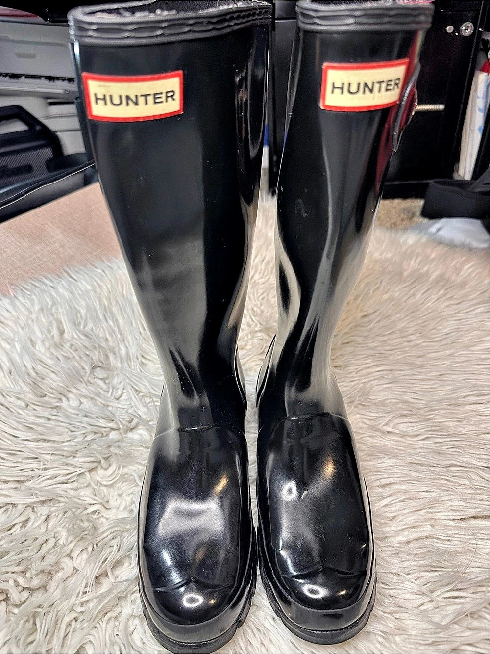 Hunter Original Tall Rain Boots Black